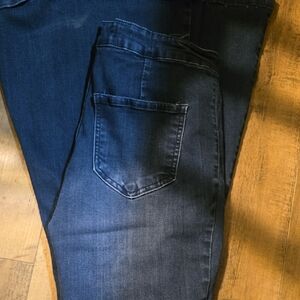 Dark Wash High Rise KanCan Flares